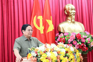 Thủ tướng Phạm Minh Chính làm việc với Ban Thường vụ Tỉnh ủy Đắk Lắk