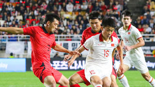 Đội tuyển Việt Nam thua 0-6 trước Hàn Quốc