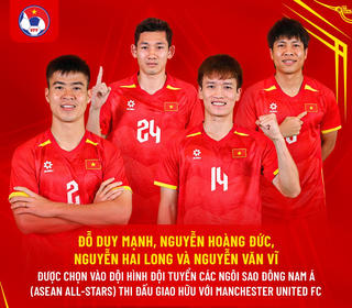 Các ngôi sao Đông Nam Á đá giao hữu với Manchester United: HLV Kim Sang Sik gặp khó