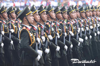 Hình ảnh dũng cảm, kiên cường của lực lượng Công an Nhân dân tại Lễ diễu binh, diễu hành 2/9