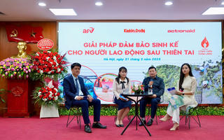 Khởi động Chương trình truyền thông những cống hiến thầm lặng vì người lao động sau thiên tai