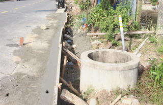 Quảng Nam: Dân khổ sở vì đường không có hệ thống thoát nước