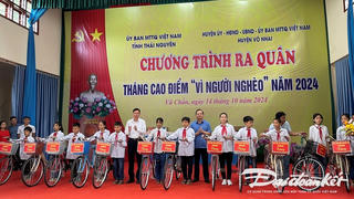 Thái Nguyên: Phát động Tháng cao điểm 'Vì người nghèo' năm 2024