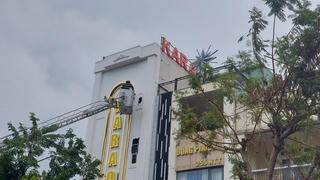 Cháy quán karaoke ở Đà Nẵng