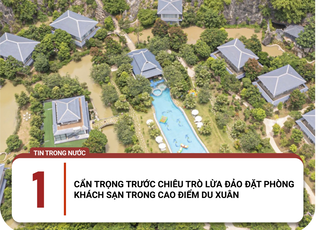 Lừa đảo đặt phòng khách sạn trong đợt cao điểm du xuân