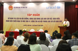 Hơn 21.000 giáo viên được tập huấn tư vấn tâm lý học đường