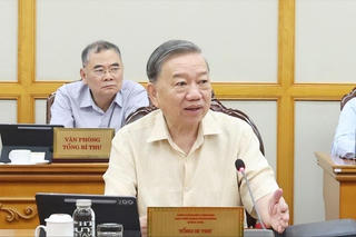 Tổng Bí thư Tô Lâm: Kịp thời tháo gỡ khó khăn, vướng mắc khi vận hành bộ máy mới