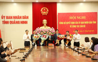 Quảng Ninh: 4 lãnh đạo cấp sở ngành nghỉ hưu, bổ nhiệm 1 phó giám đốc sở mới