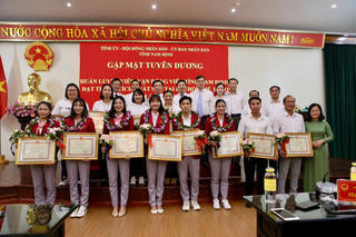 Nam Định: Con em giành 12 Huy chương SEA Games, tỉnh vinh danh