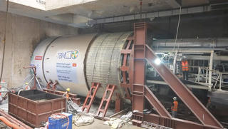 Robot triệu đô thi công hầm metro Nhổn - Ga Hà Nội đã đào được bao nhiêu mét?
