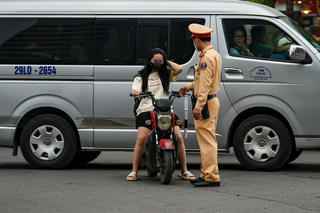 Xử phạt nhiều học sinh, sinh viên vi phạm Luật giao thông