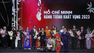 Chủ tịch nước Võ Văn Thưởng dự Chương trình 'Hồ Chí Minh - Hành trình khát vọng 2023'