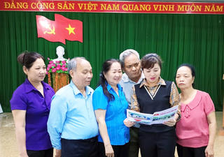 Nữ cán bộ làm dân vận khéo