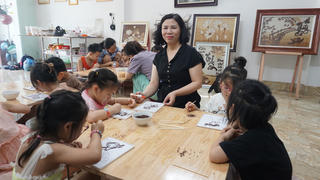 Thú vị với tranh gạo