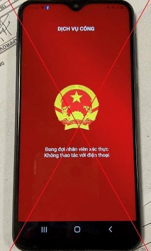 Cảnh báo lừa đảo cài đặt phần mềm Dịch vụ công giả mạo