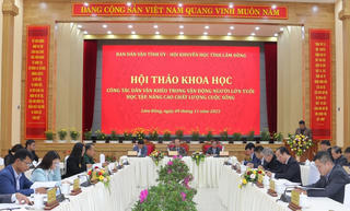 Lâm Đồng: Hội thảo khoa học ‘Dân vận khéo trong vận động người lớn học tập, nâng cao chất lượng cuộc sống’