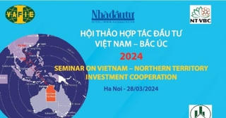 Sắp diễn ra hội thảo 'Hợp tác Đầu tư Việt Nam - Bắc Úc năm 2024'