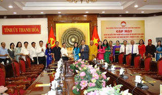 Thanh Hóa: Gặp mặt Đoàn đại biểu đi dự Đại hội đại biểu toàn quốc MTTQ Việt Nam lần thứ X