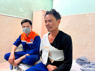 Giây phút sinh tử qua lời kể của ngư dân sống sót sau vụ tàu cá bị đâm