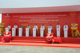 Khởi công khu đô thị rộng 1.090 ha