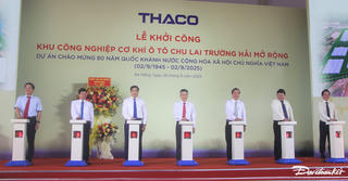 THACO đầu tư gần 8.000 tỷ đồng mở rộng Khu công nghiệp cơ khí ô tô Chu Lai