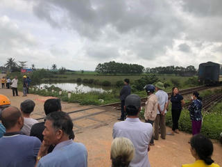 Quảng Trị: Cụ ông tử vong sau va chạm với tàu hỏa