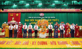 Thái Nguyên tổ chức thành công 100% đại hội đảng bộ cấp cơ sở