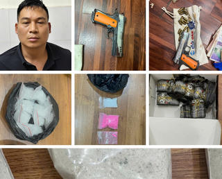 Hải Phòng: Bắt giữ ‘trùm’ ma tuý, thu giữ súng, đạn