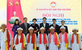Lâm Đồng: Chức sắc, chức việc phát huy vai trò nòng cốt trong vận động đồng bào có đạo