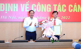 Hà Nội bổ nhiệm tân Phó Chánh Văn phòng UBND TP