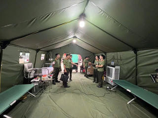 Lực lượng y tế Công an Hà Nội sẵn sàng cho sự kiện A80