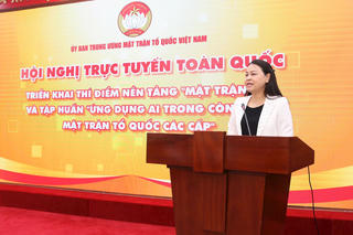 Chuyển đổi số - ưu tiên hàng đầu của cán bộ Mặt trận