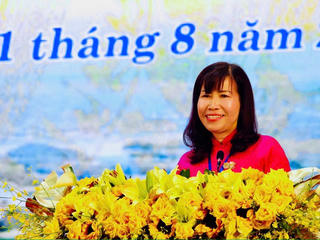 Bà Hà Thị Hạnh, Trưởng Ban Dân vận Tỉnh ủy giữ chức Chủ tịch Mặt trận tỉnh Đắk Nông