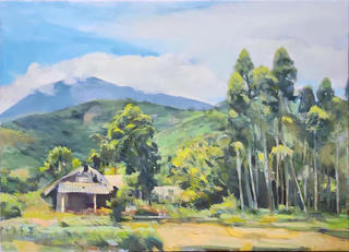 Có một ‘Miền thương’ trong hội họa