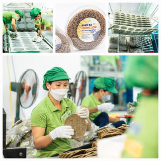 Khi bánh đa vừng… xuất ngoại