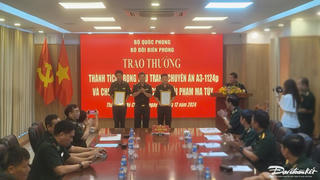 Bộ Quốc phòng khen thưởng 'nóng' 2 chuyên án chống tội phạm cao điểm Tết Ất Tỵ 2025