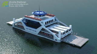 Hải Phòng: Chuẩn bị đưa phà mới phục vụ nhân dân ra đảo Cát Bà