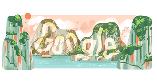 Trang chủ Google vinh danh vịnh Hạ Long