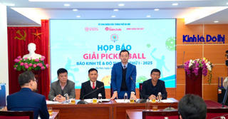 Giải Pickleball Báo Kinh tế và Đô thị lần thứ I - 2025: Gần 500 VĐV dự giải Pickleball Báo Kinh tế và Đô thị 2025