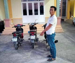 Bắt nghi phạm thực hiện 3 vụ cướp xe máy liên tiếp