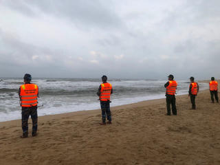 Tìm thấy thi thể nam sinh viên sau nhiều ngày mất tích trên biển