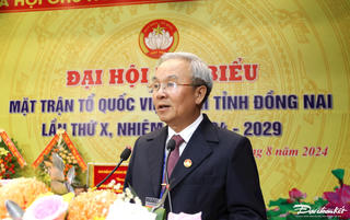 Ông Cao Văn Quang được hiệp thương làm Chủ tịch Mặt trận Đồng Nai