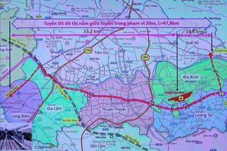Lập Tổ công tác triển khai đầu tư đường kết nối sân bay Gia Bình với Thủ đô Hà Nội
