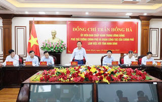 Phó Thủ tướng: Ninh Bình cần làm lại quy hoạch để mở không gian phát triển