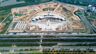 Bảo tàng Lịch sử Quân sự Việt Nam trước khi mở cửa đón khách