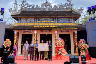 Nghề làm bún Vân Cù được công nhận là di sản văn hóa phi vật thể quốc gia