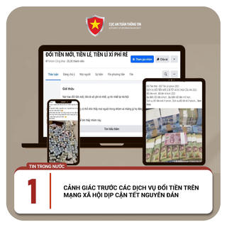 Cảnh giác khi đổi tiền lẻ, tiền mới dịp cuối năm trên mạng