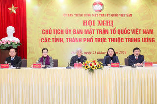 Khai mạc Hội nghị Chủ tịch Ủy ban MTTQ các tỉnh thành phố