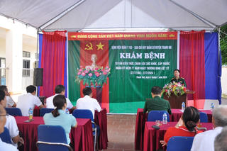 Thanh Oai, Hà Nội: Khám bệnh, tư vấn sức khỏe, cấp thuốc cho đối tượng chính sách