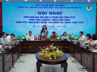 Định hướng cho người tiêu dùng sử dụng hàng Việt